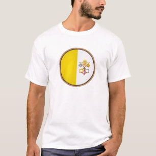 T-shirt Sceau Drapeau De La Ville cool Du Vatican