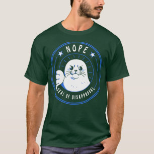 T-shirt Sceau drôle de désapprobation par Tobe Fonseca