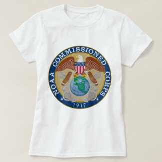 T-shirt Sceau du Corps des commissionnés de la NOAA