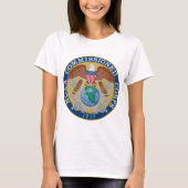 T-shirt Sceau du Corps des commissionnés de la NOAA (Devant)