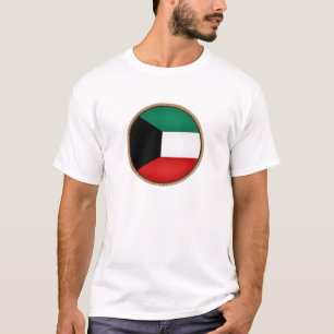 T-shirt Sceau du drapeau du Koweït cool