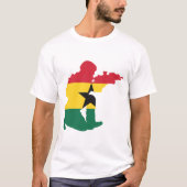T-shirt Sceau du Ghana (Devant)
