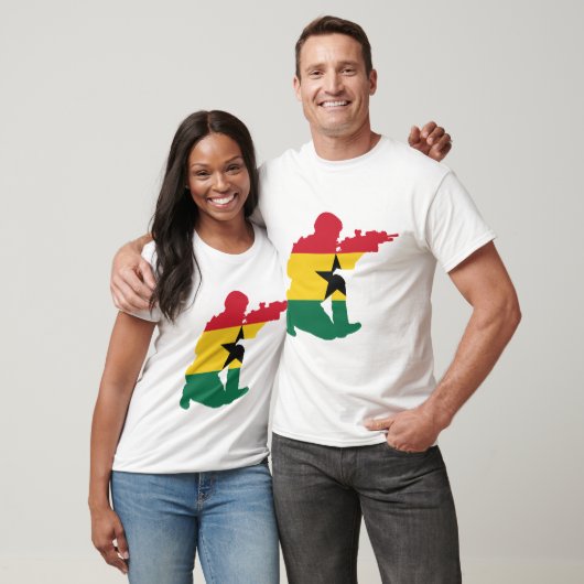 T-shirt Sceau du Ghana (Unisexe)