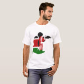 T-shirt Sceau du Kenya (Devant entier)