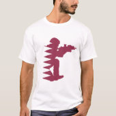 T-shirt Sceau du Qatar (Devant)