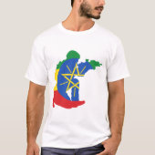 T-shirt Sceau éthiopien (Devant)