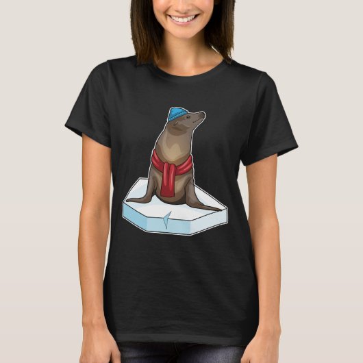 T-shirt Sceau Flotte de glace (Devant)