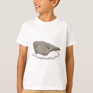 T-shirt Sceau sur nuages