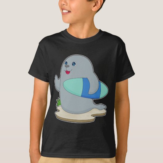 T-shirt Sceau Surfer (Devant)