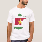 T-shirt Sceau Suriname (Devant)