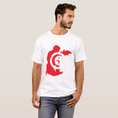 T-shirt Sceau tunisien (Devant entier)