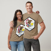T-SHIRT SCELAU HEXAGONAL DE L'ILLINOIS (Unisexe)