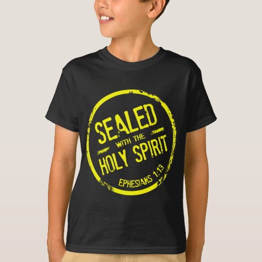 T-shirt SCELLÉ avec le SAINT-ESPRIT (Devant)