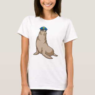 T-shirt Sceller comme agent de police