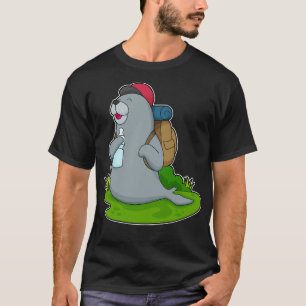 T-shirt Sceller le sac à dos de randonneur
