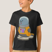 T-shirt Sceller l'espace astronaute (Devant)