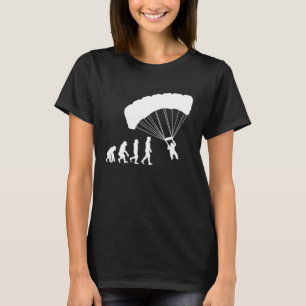 T-shirt Scénario de l'évolution du parapente