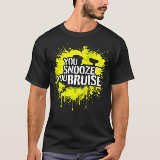 T-shirt Scénario de paintball en forêt Bruise