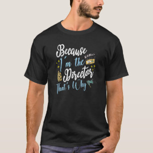 T-shirt Scénariste Producteur Acteur Réalisateur Cinéaste