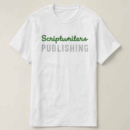 T-shirt Scénaristes éditant Kelly/T gris (Design devant)