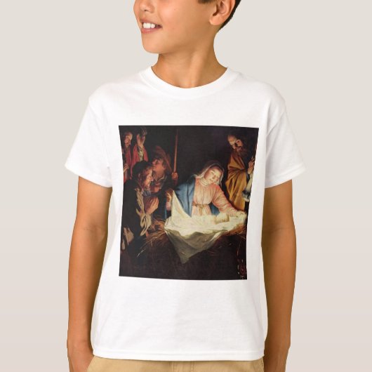T-shirt Scène de la Nativité (Devant)