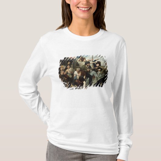 T-shirt Scène de la révolution 1830 (Devant)