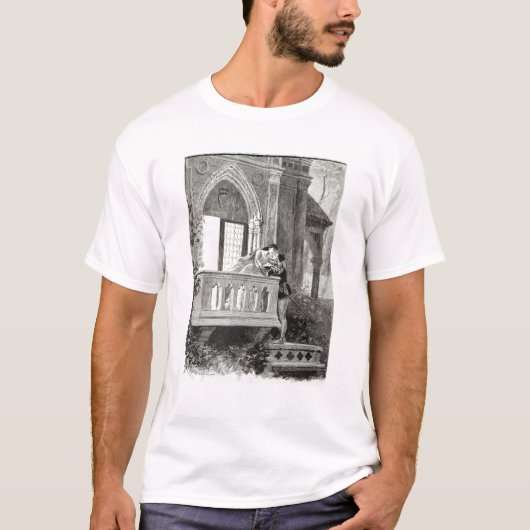 T-shirt Scène de l'acte II de Romeo et de Juliet (Devant)