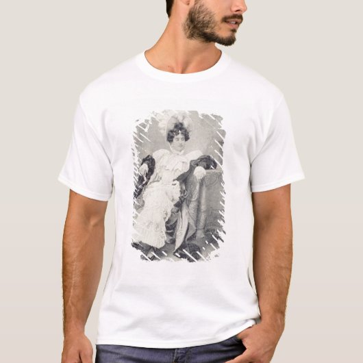 T-shirt Scène de l'acte II La Boheme d'opéra ' (Devant)