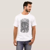 T-shirt Scène de l'apocalypse, adoration de (Devant entier)