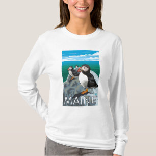 T-shirt Scène de MainePuffins