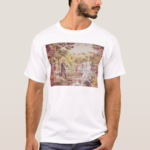 T-shirt Scène de pêche