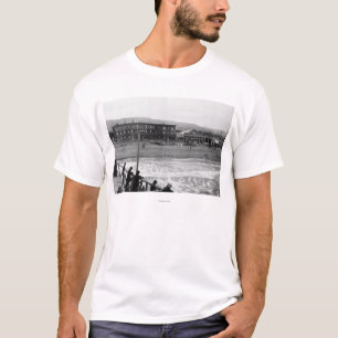 T-shirt Scène de plage au bord de la mer, photographie de