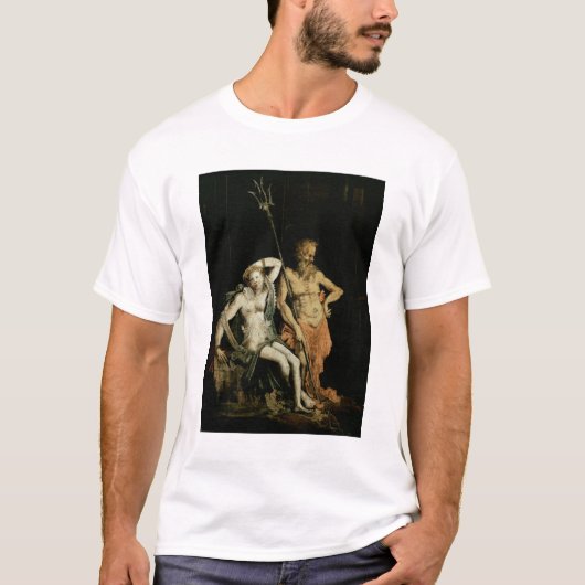 T-shirt Scène d'enfer : détail montrant Hades et (Devant)
