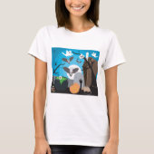 T-shirt Scène d'Halloween (Devant)