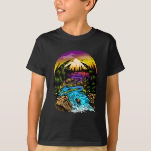 T-shirt Scène extérieure