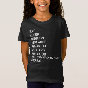 T-Shirt Scène gauche scène droite drôle Théâtre Broad