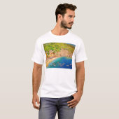 T-shirt "Scène italienne " (Devant entier)