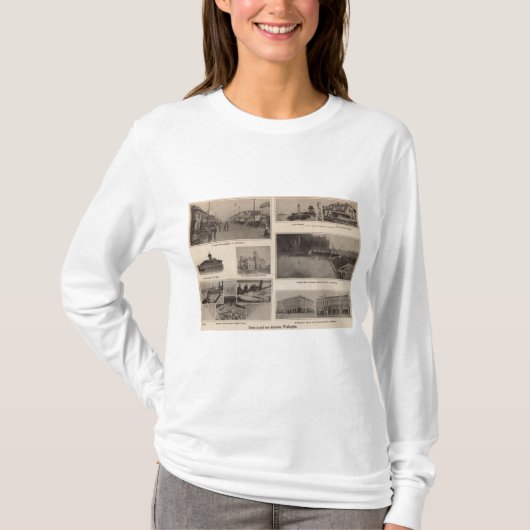 T-shirt Scènes Aberdeen, Washington (Devant)