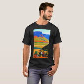T-shirt Scènes d'Afrique du Sud 02 (Devant entier)