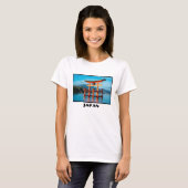 T-shirt Scenic landscape with Japanese Torii Gate (Devant entier)