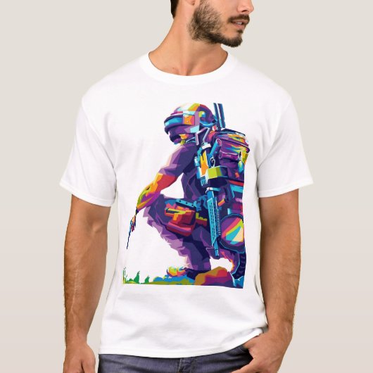 T-Shirt-schaakzomer  T-shirt (Voorkant)