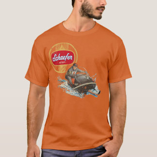 T-shirt Schaefer Beer Snowmobile