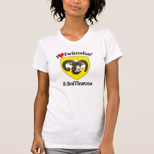 T-shirt Schaffhouse Suisse (Devant)