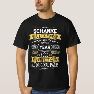 T-shirt SCHANKE Une légende est née en année