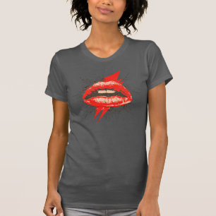 T-shirt scharlaken schreeuw