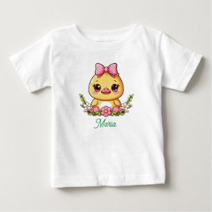 T-shirt schattige gele eend