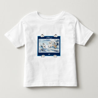 T-shirt schattige konijnen digitaal ontwerp 