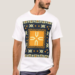 T-shirt Schawl Design : Carré indien Batik.