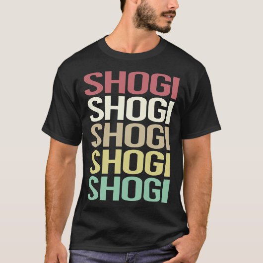 T-shirt Schéma de texte coloré (Devant)