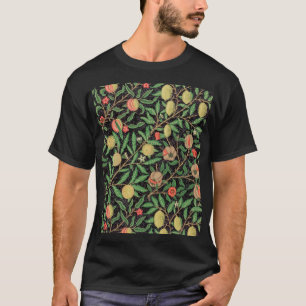 T-shirt Schéma floral de la grenade à fruits William Mor